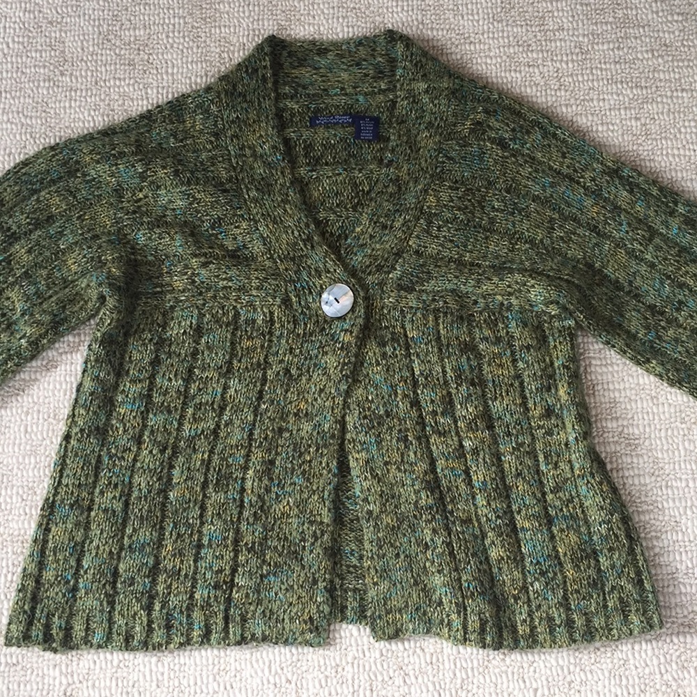 Multicolor soft luxurious cardigan